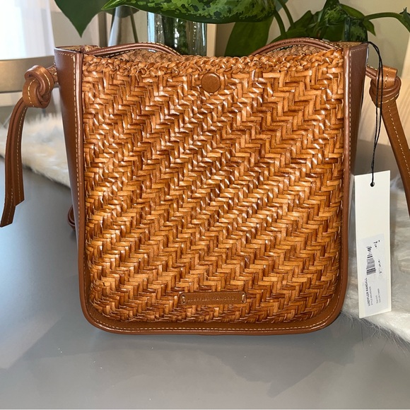 Loeffler Randall Handbags - Brown Woven Leather Shoulder Bag